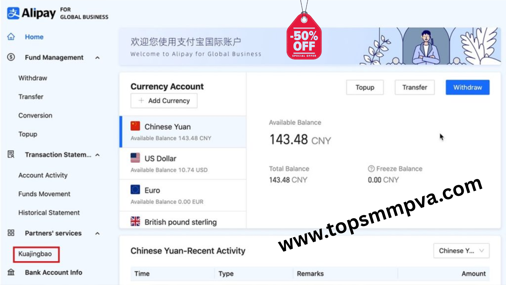 Buy Verified Alipay Accounts